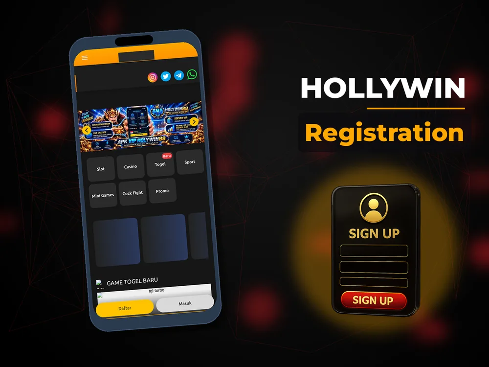 Hollywin - Registration