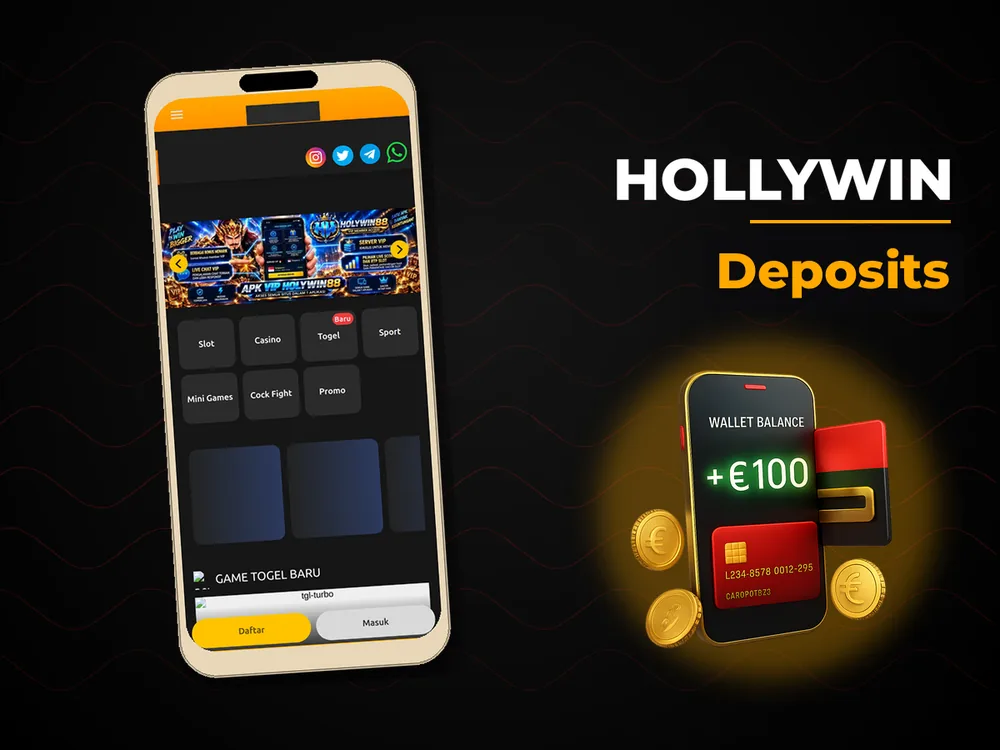 Hollywin - Deposits