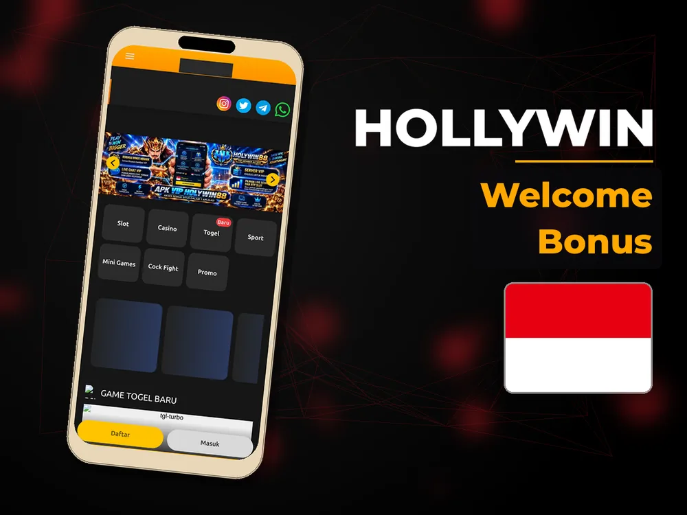 Hollywin - Welcome Bonus
