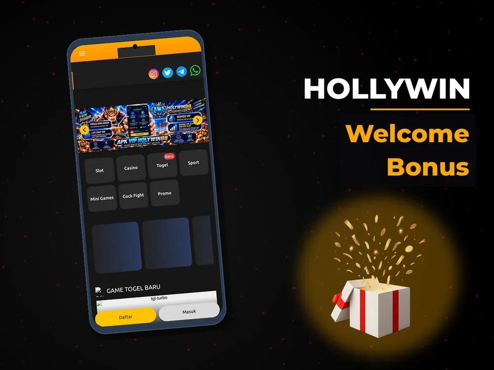 Hollywin - Welcome Bonus
