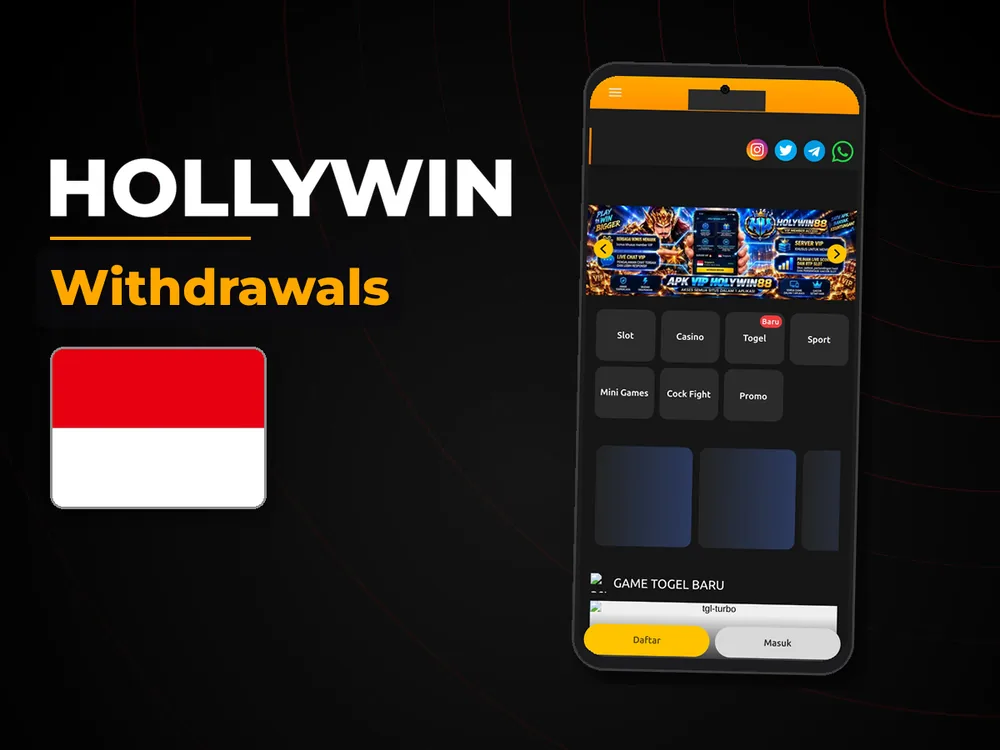 Hollywin - Withdrawals