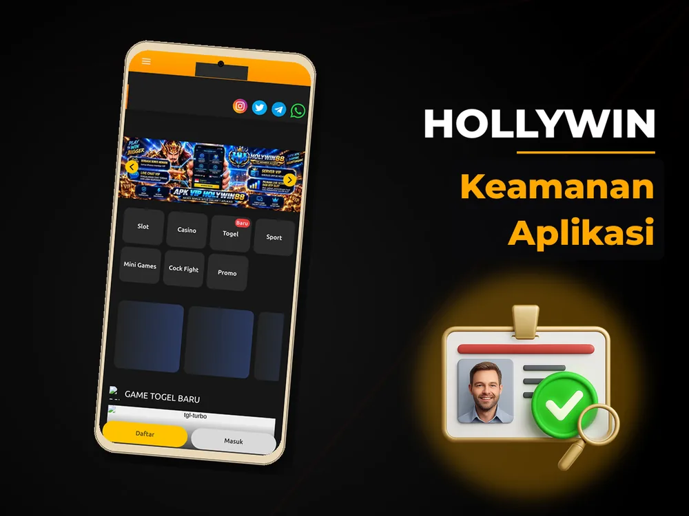 Hollywin - Keamanan Aplikasi