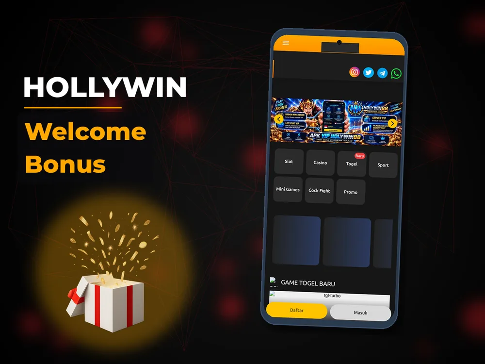 Hollywin - Welcome Bonus