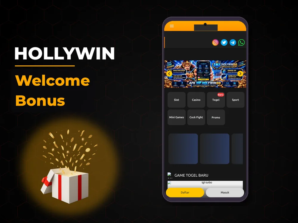 Hollywin - Welcome Bonus