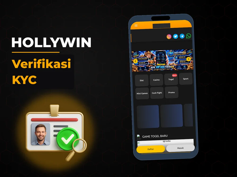 Hollywin - Verifikasi KYC