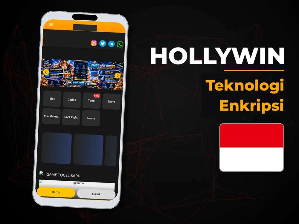 Hollywin - Teknologi Enkripsi