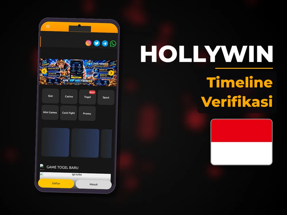 Hollywin - Timeline Verifikasi