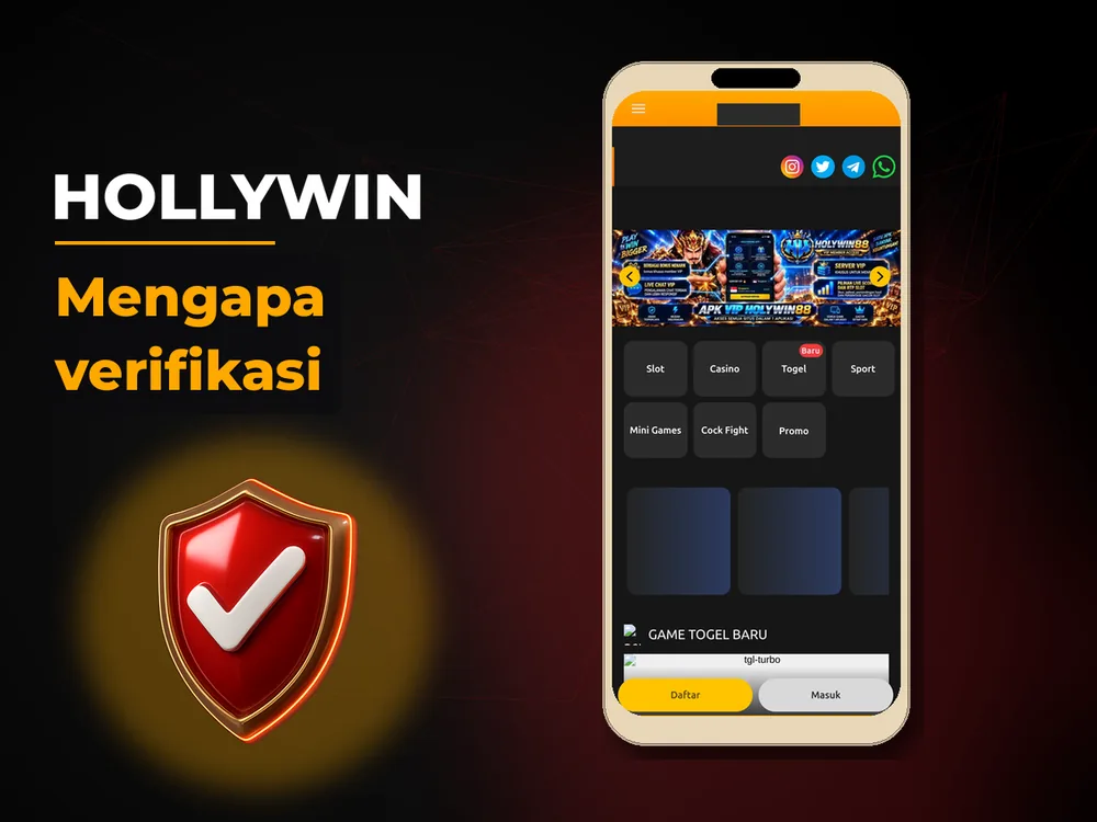 Hollywin - Mengapa verifikasi