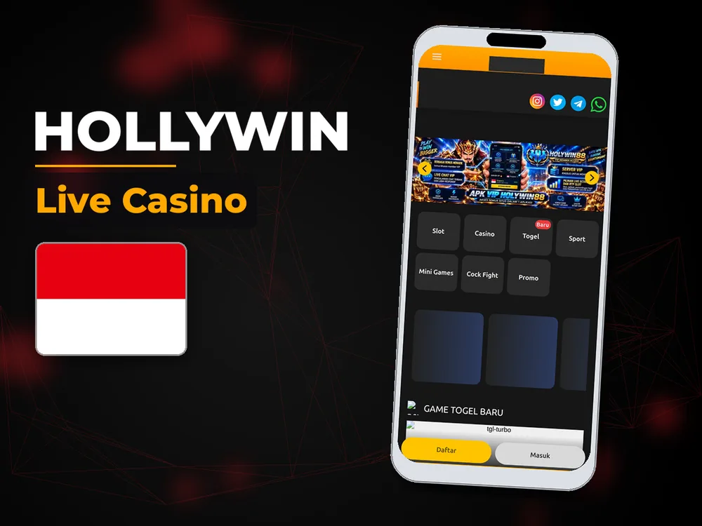 Hollywin - Live Casino